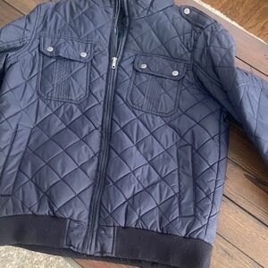 Helix Navy Quilted men’s Puffer Jacket size-L